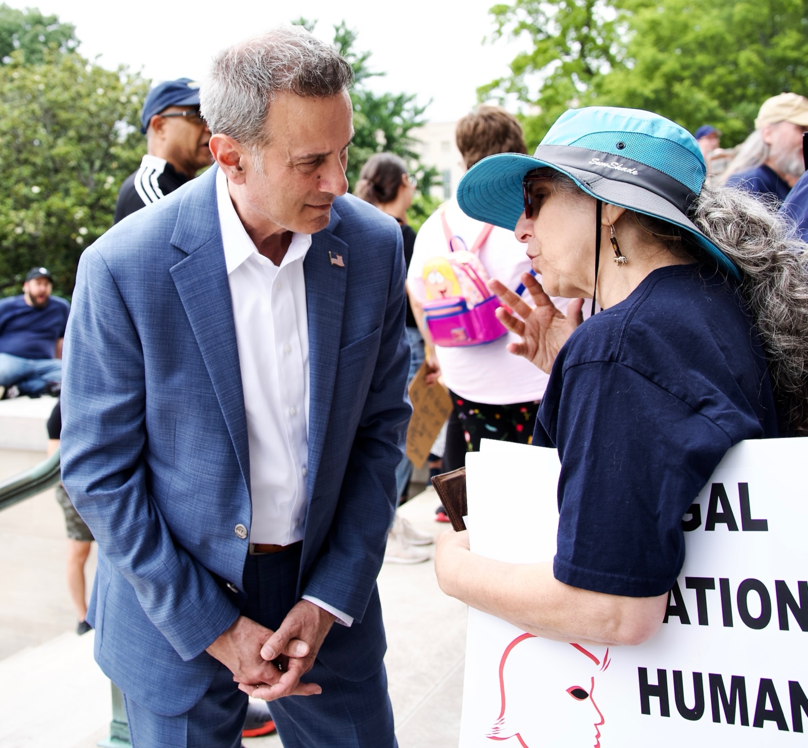 Jim Torino speaking at a community event